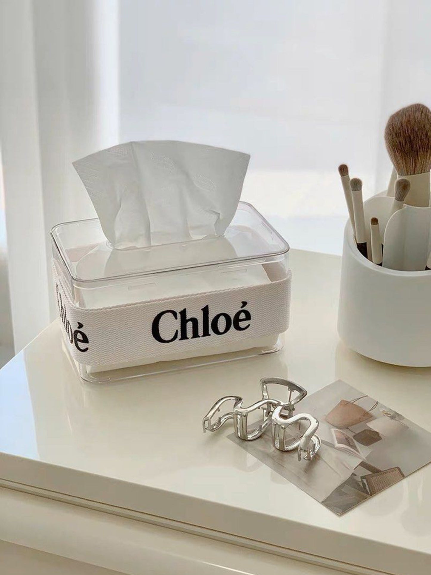 CHLOE TISSUE HOLDER